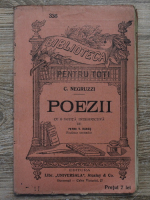Costache Negruzzi - Poezii (1929)