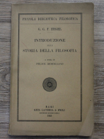Georg Wilhelm Friedrich Hegel - Introduzione alla storia della filosofia (1925)