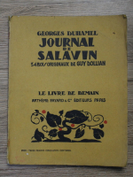 Georges Duhamel - Journal de Salavin. 34 bois originaux de Guy Dollian (1931)