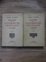 Henri Clouard - Histoire de la litterature francaise (2 volume, 1947)