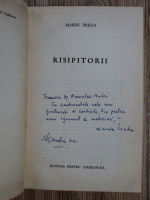 Marin Preda - Risipitorii (cu autograful autorului)