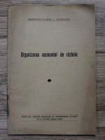 Pamfil C. Georgian - Organizarea economiei de razboiu (1940)