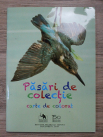 Pasari de colectie. Carte de colorat