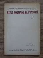 Revista Revue Roumaine de physique, tome 26, nr. 8-9, 1981