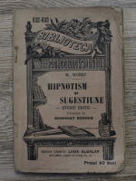 Wilhelm Wundt - Hipnotism si sugestie (aprox 1920)