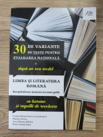 30 de variante de teste pentru evaluarea nationala