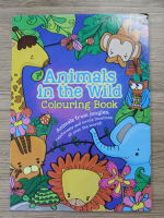 Animals in the wild (carte de colorat)