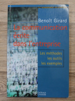 Benoit Girard - La communication ecrite dans l'entreprise