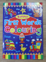 First words colouring (carte de colorat)