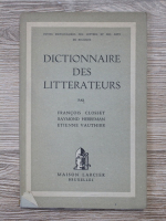Francois Closset - Dictionnaire des litterateurs
