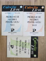 Ion Petrica - Probleme de algebra pentru liceu (3 volume)