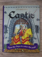Lift and look castle. Open the flaps to enter the past