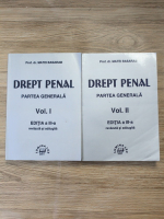 Matei Basarab - Drept penal. Partea generala (2 volume, editia a III-a)