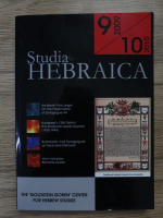 Studia Hebraica 9-2009, 10-2010