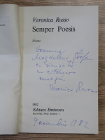 Veronica Russo - Semper poesis (cu autograful autoarei)