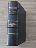 A. Papiu Ilarianu - Tesauru de monumente istorice pentru Romania (3 volume colegate, 1862-1864)