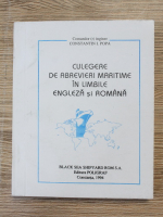 Constantin I. Popa - Culegere de abrevieri maritime in limbile engleza si romana