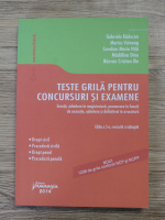 Gabriela Raducan, Madalina Dinu - Teste grila pentru concursuri si examene, editia a V-a