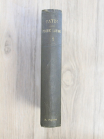 Anticariat: M. Patin - Etudes sur la poesie latine (volumul 1, 1883)