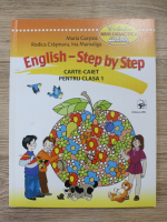 Maria Garstea - English-Step by step. Carte-caiet pentru clasa I