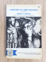 Martin P. Nilsson - A history of greek religion