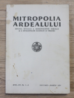 Revista Mitropolia Ardealului, anul XV, nr. 1-3, ianuarie-martie 1970