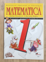 Stefan Pacearca - Matematica. Manual pentru clasa I
