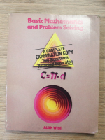 Alan Wise - Basic mathematics and problem solving