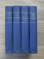 Anatole France - La vie litteraire (4 volume,1919)