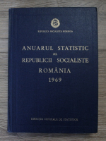 Anuarul statistic al Republicii Socialiste Romania 1969