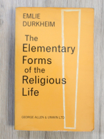Emlie Durkheim - The elementary forms of the religious life