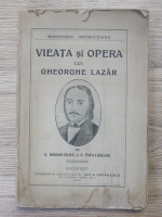 G. Bogdan-Duica - Vieata si opera lui Gheorghe Lazar (1924)