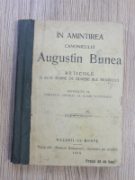 In amintirea canonicului Augustin Buzea (1910)