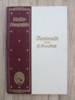 Kunstler Monographien, band 3. Rembrandt