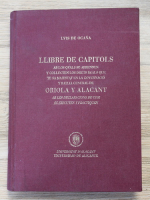 Luis de Ocana - Llibre de capitols (editie facsimil, 1613)