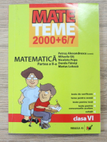 Petrus Alexandrescu, Mihaela Git, Nicoleta Popa - Matematica, clasa a VI-a, partea a II-a