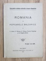 Romania si popoarele balcanice (1913)