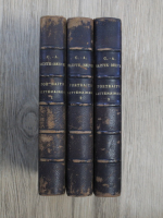 Sainte Beuve - Portraits litteraires (3 volume, 1884)