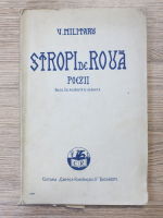 Vasile Militaru - Stropi de roua. Poezii (1934)