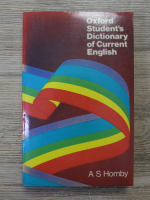 A. S. Hornby - Oxford student's dictionary of current english