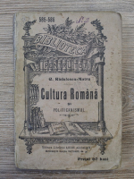 C. Radulescu Motru - Cultura romana si politicanismul