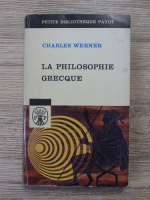 Charles Werner - La philosophie greque