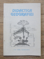 Anticariat: Didactica geografiei, anul 1998