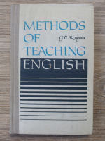 Anticariat: G. V. Rogova - Methods of teaching english