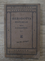 H. Kallenberg - Herodotus historiae (volumul 2, partea a 3-a, 1933)