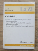 La zi. Codul civil