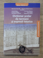Mariana Gavrila - Dictionar scolar de termeni si expresii istorice