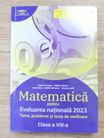 Marius Perianu, Catalin Stanica - Matematica pentru evaluarea nationala 2023. Teme probleme si teste de verificare pentru clasa a VIII-a