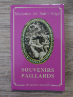 Maxence de Saint Ange - Souvenirs paillards