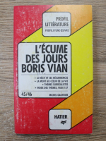 Michel Gauthier Darley - L'ecume des jours Boris Vian